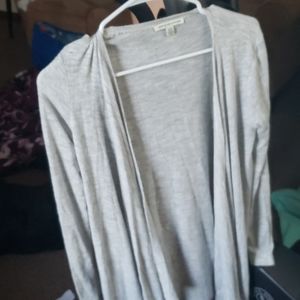 Gray/ silver cardigan